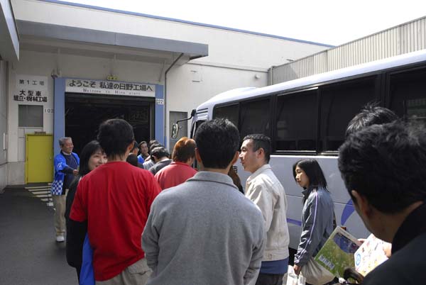 日野自動車さくら祭工場見学