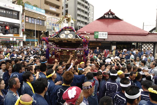 八坂神社お神輿巡行