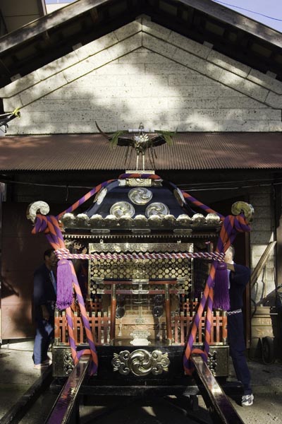 八坂神社祭礼、千貫神輿