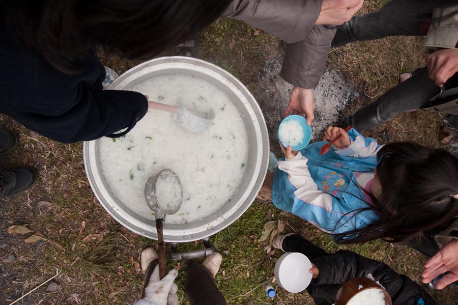 「たき火」が温めた、ひと時