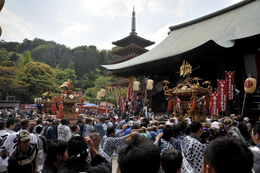 高幡不動尊「春季大祭国宝まつり」