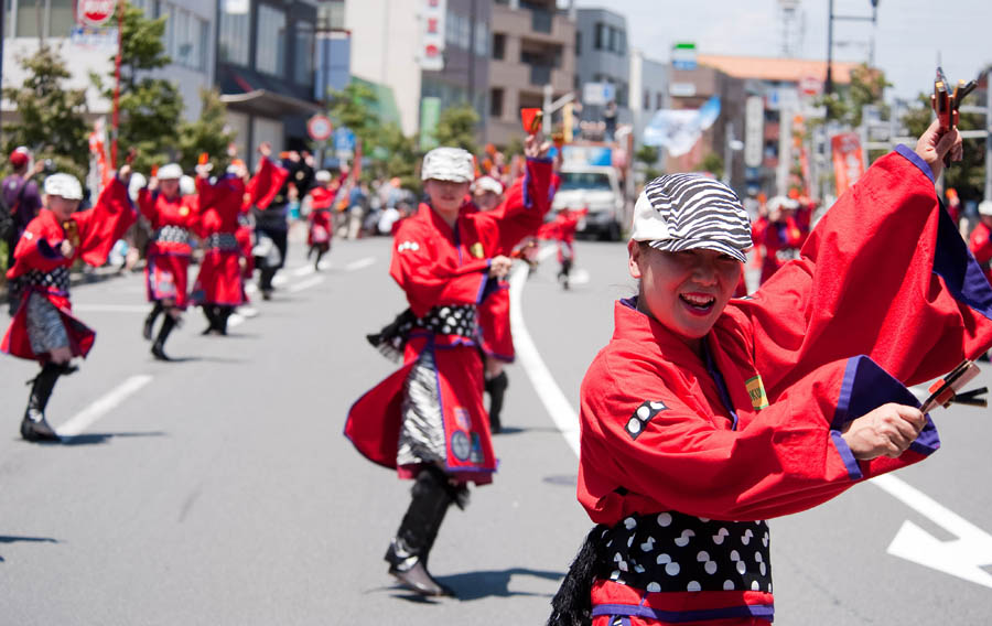 暑く、熱かったひのよさこい祭