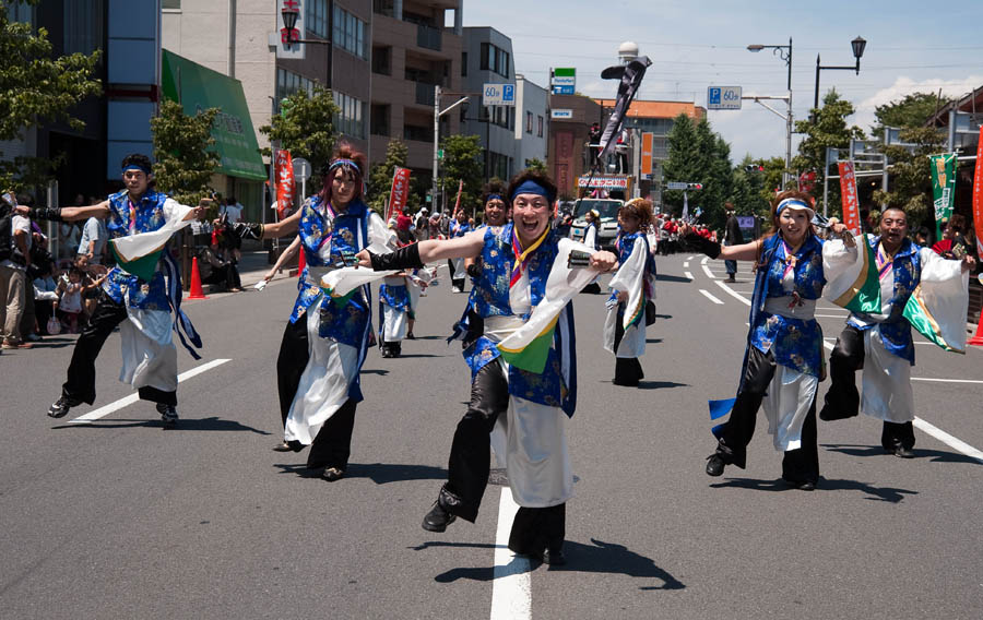 暑く、熱かったひのよさこい祭