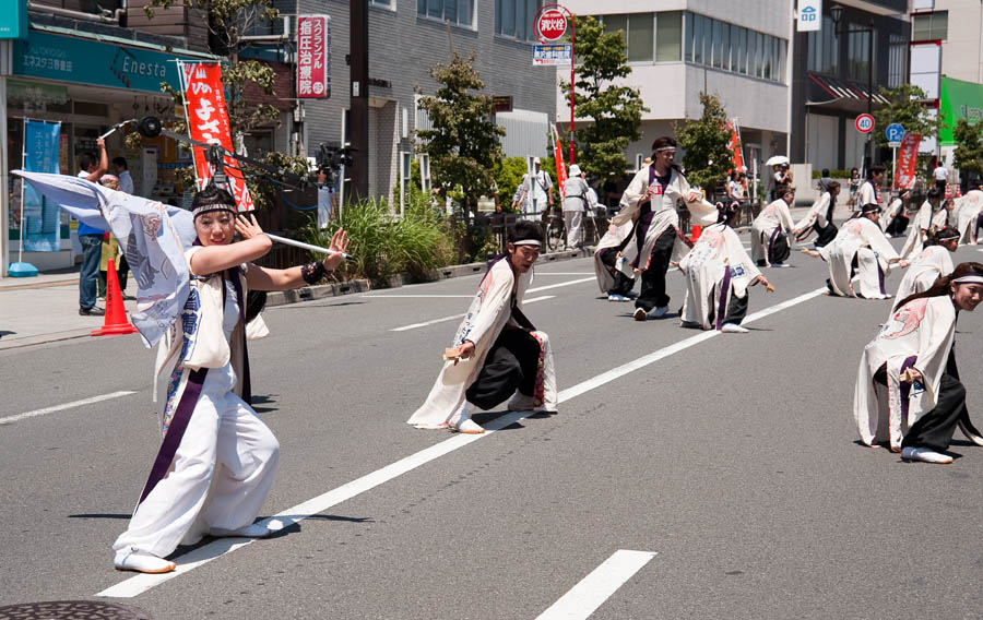 暑く、熱かったひのよさこい祭