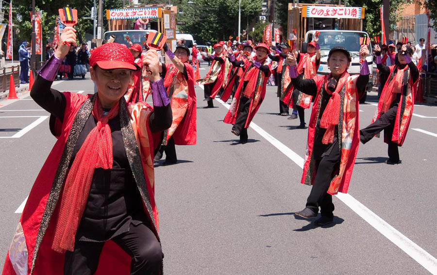 暑く、熱かったひのよさこい祭