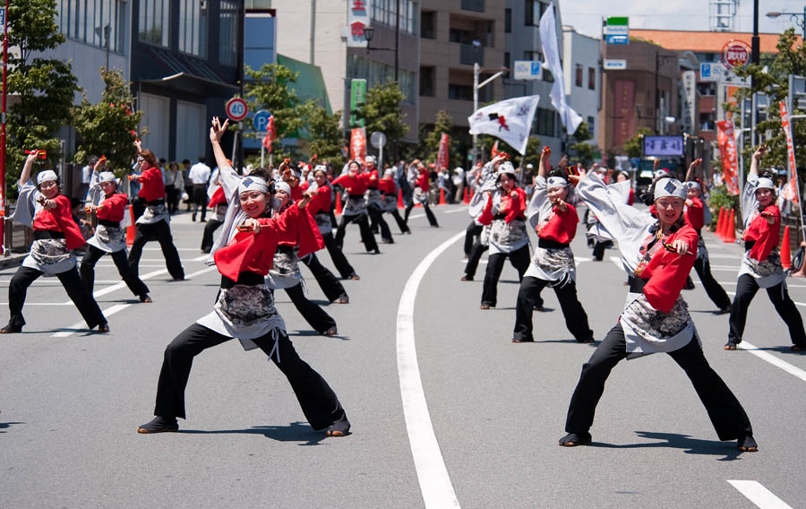 暑く、熱かったひのよさこい祭