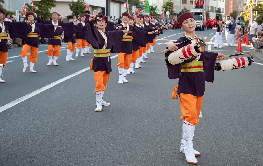 暑く、熱かったひのよさこい祭