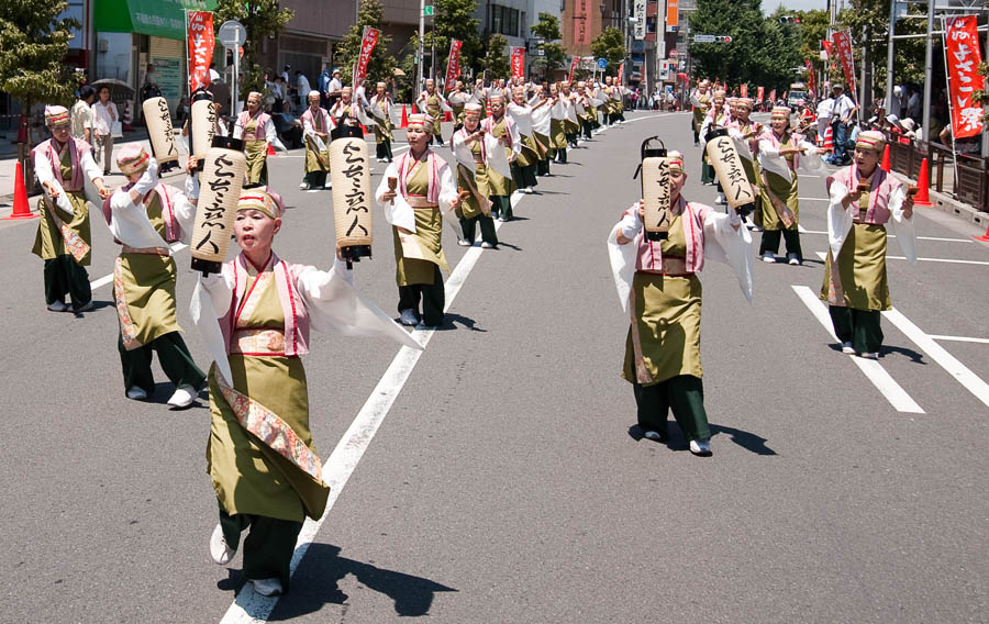 暑く、熱かったひのよさこい祭