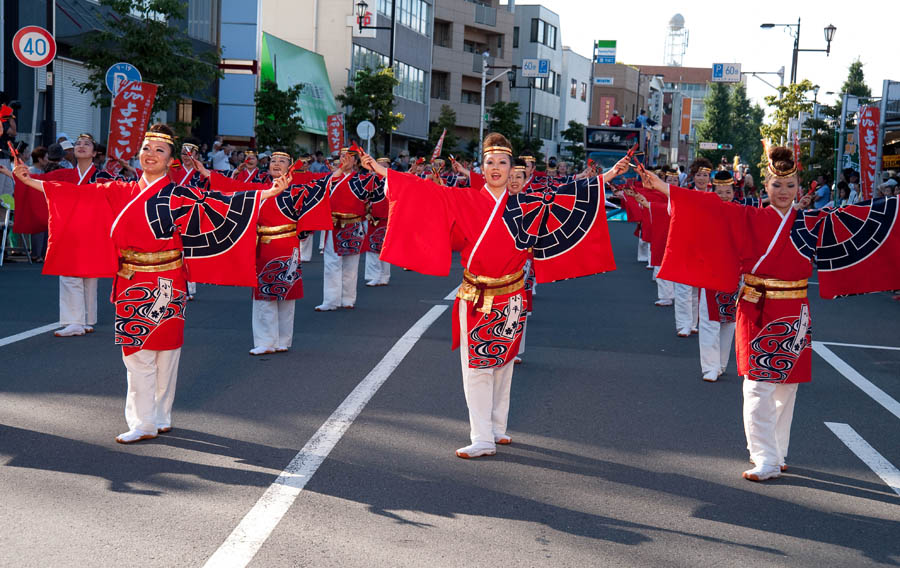 暑く、熱かったひのよさこい祭