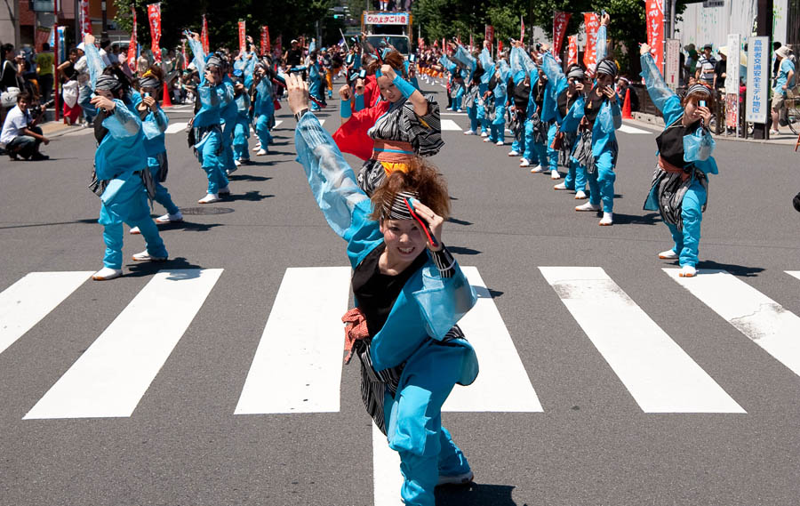 暑く、熱かったひのよさこい祭