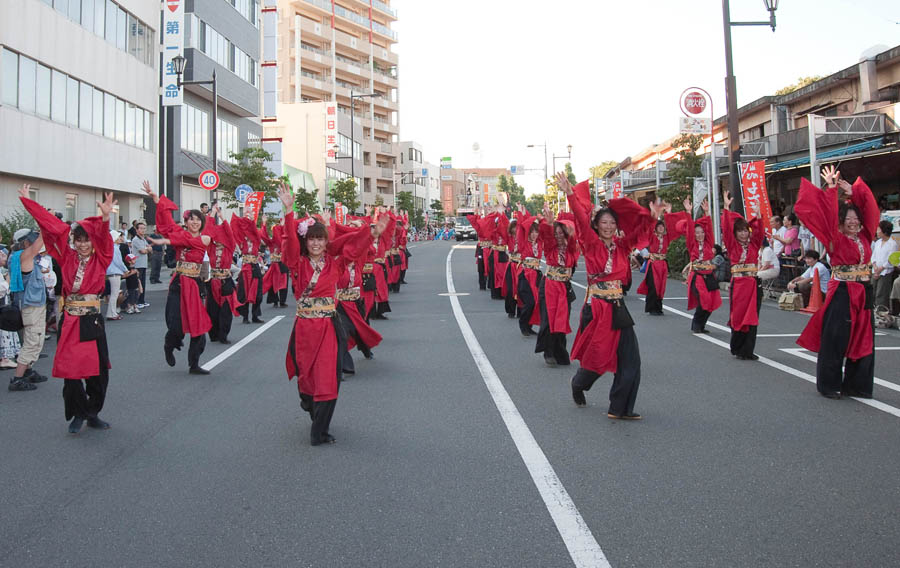 暑く、熱かったひのよさこい祭