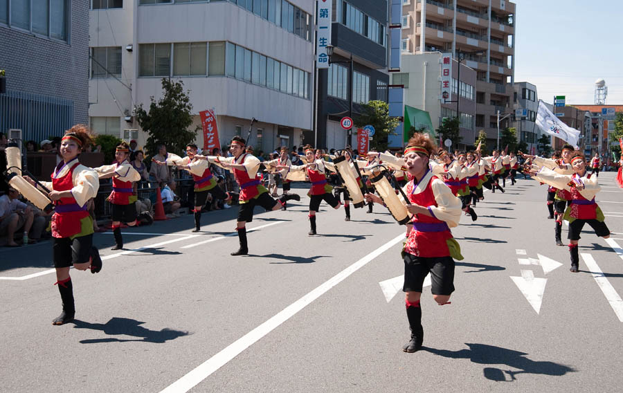 暑く、熱かったひのよさこい祭