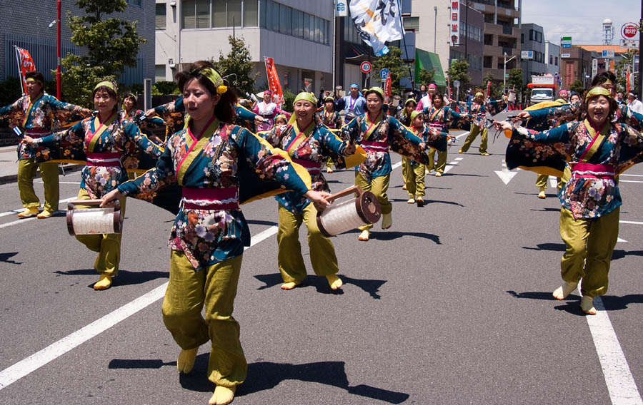 暑く、熱かったひのよさこい祭