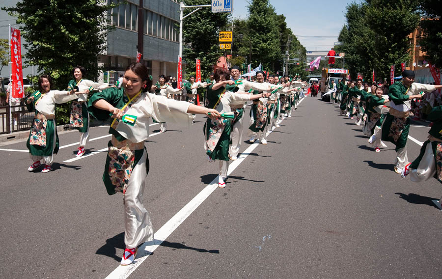 暑く、熱かったひのよさこい祭