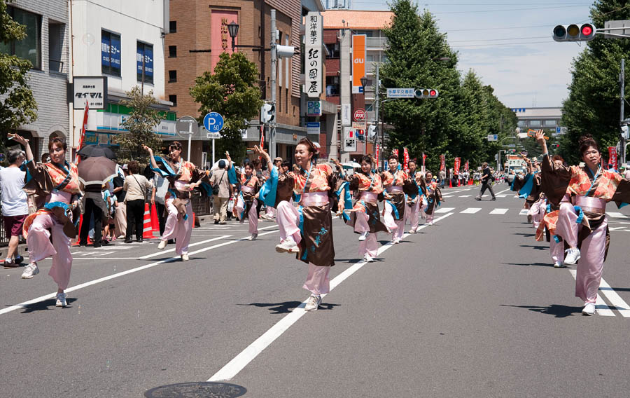 暑く、熱かったひのよさこい祭