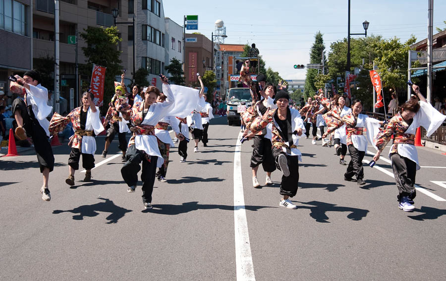 暑く、熱かったひのよさこい祭