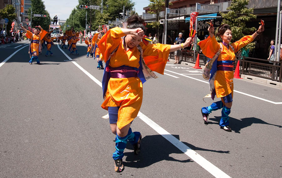 暑く、熱かったひのよさこい祭