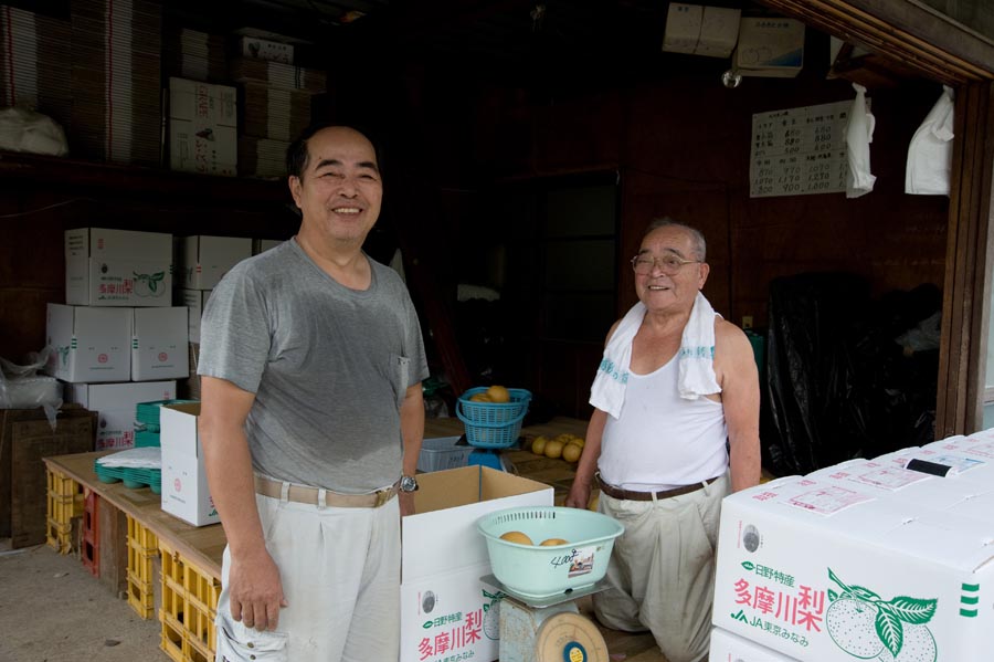 日野名産の梨・ぶどうの販売開始