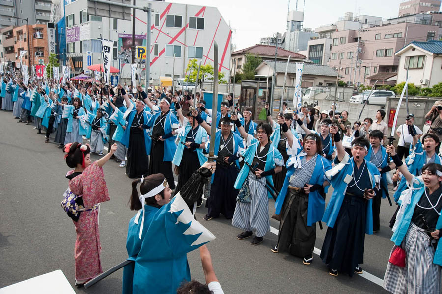 第12回「ひの新選組まつり」、晴天、盛況、来年も