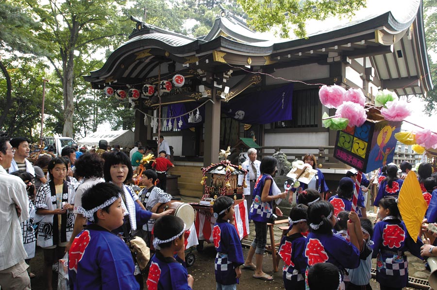 9月、日野の各地でお祭りが開催されます