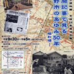 郷土資料館特別展 「新聞記事で見る日野市のあゆみ50年〜昭和編」開催