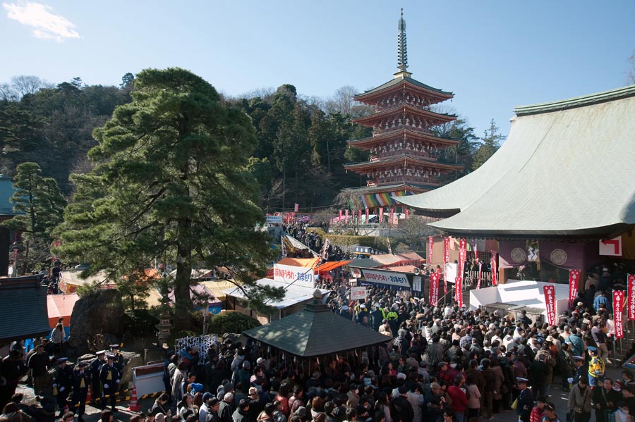 高幡不動尊初詣情報