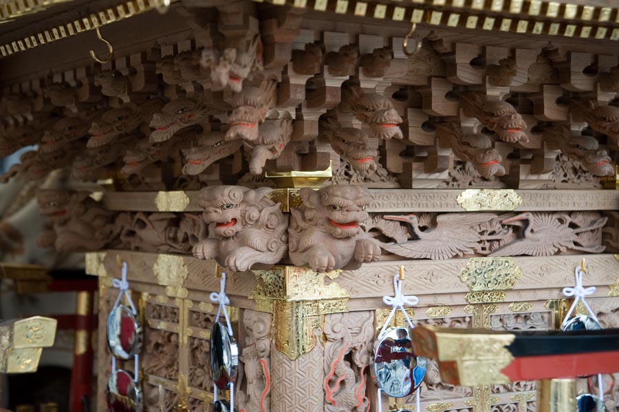 八坂神社宮神輿総修理完成