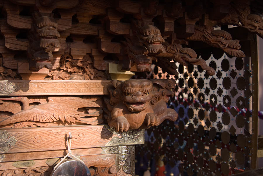 八坂神社宮神輿総修理完成