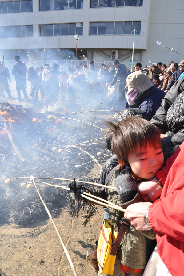 サイノカミ、どんど焼き