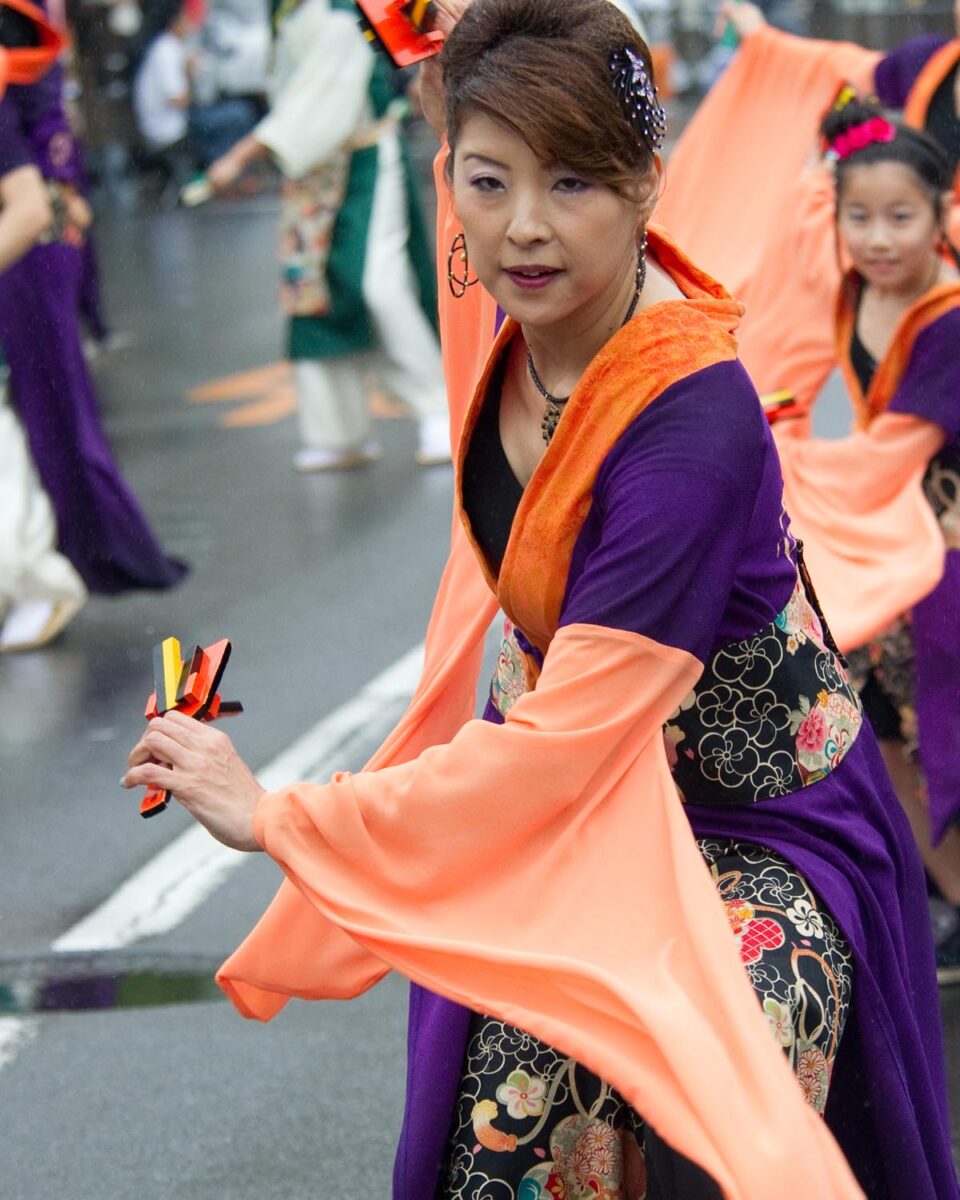 熱気で雨も吹き飛ばしたひのよさこい祭