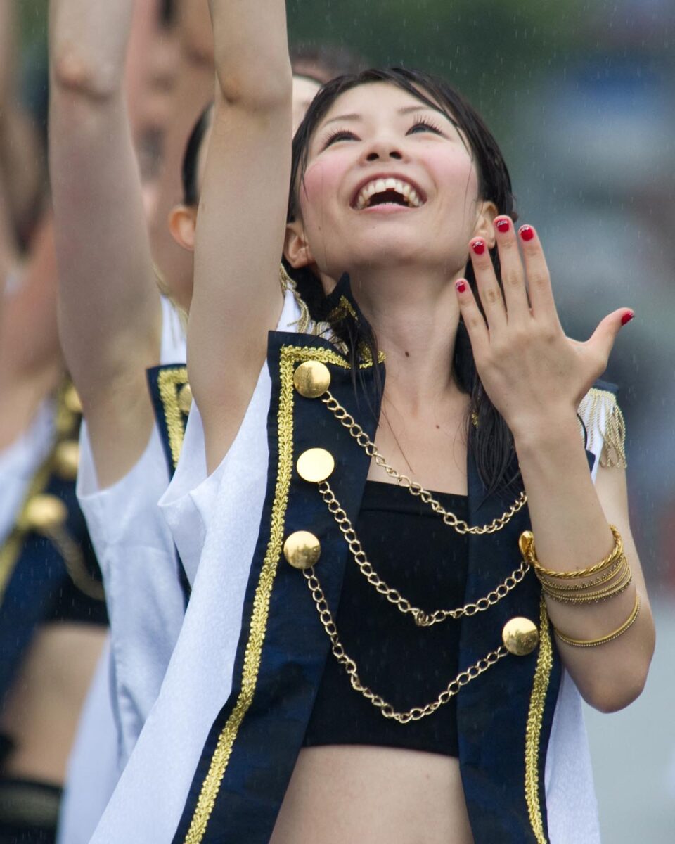 熱気で雨も吹き飛ばしたひのよさこい祭