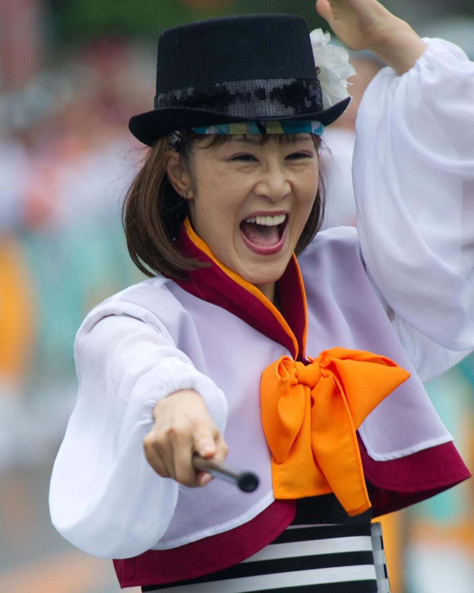 熱気で雨も吹き飛ばしたひのよさこい祭