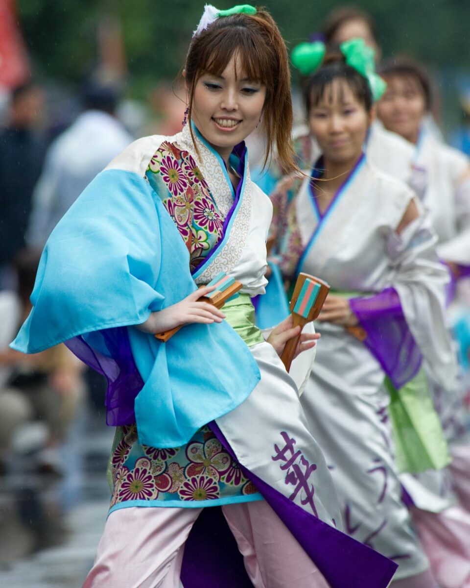 熱気で雨も吹き飛ばしたひのよさこい祭