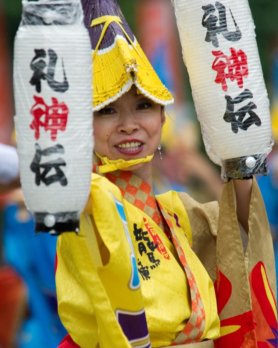 熱気で雨も吹き飛ばしたひのよさこい祭