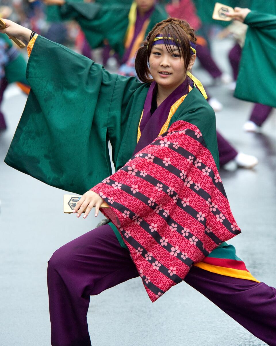 熱気で雨も吹き飛ばしたひのよさこい祭