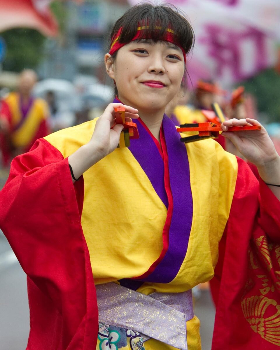 熱気で雨も吹き飛ばしたひのよさこい祭