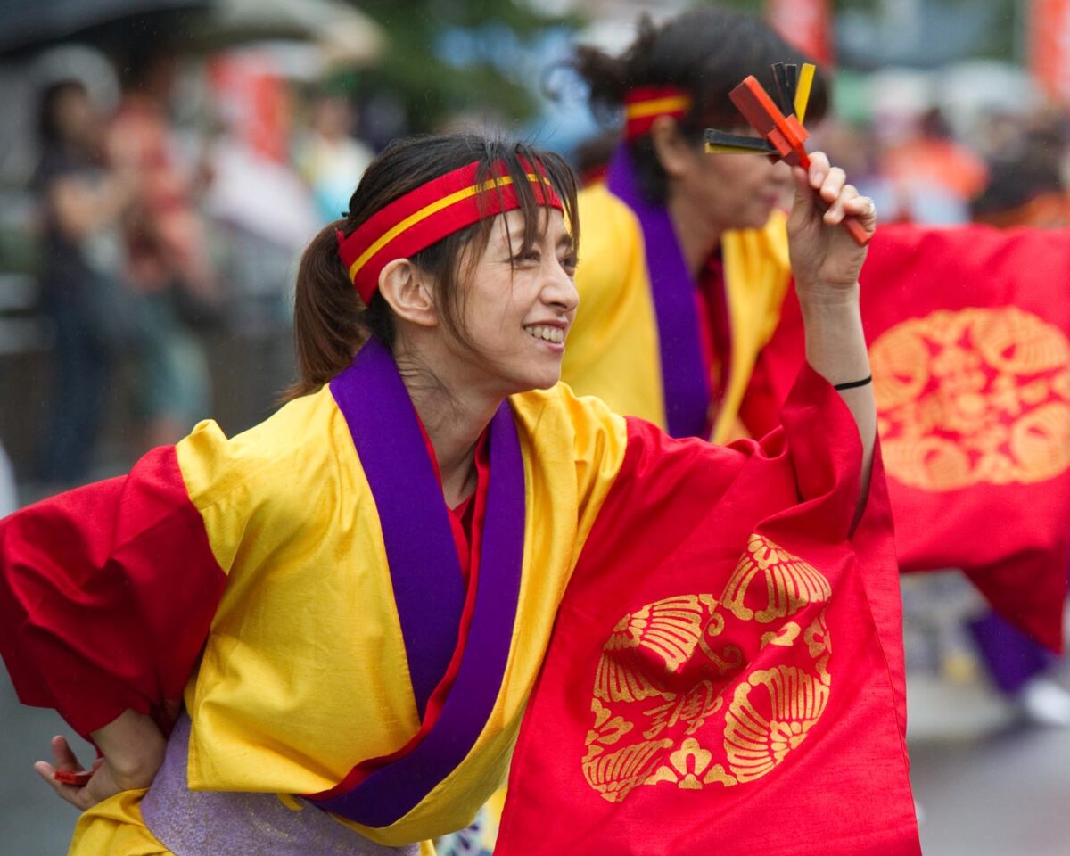 熱気で雨も吹き飛ばしたひのよさこい祭