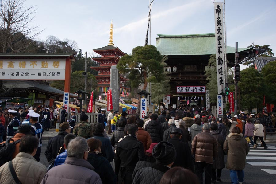 高幡不動尊初詣情報