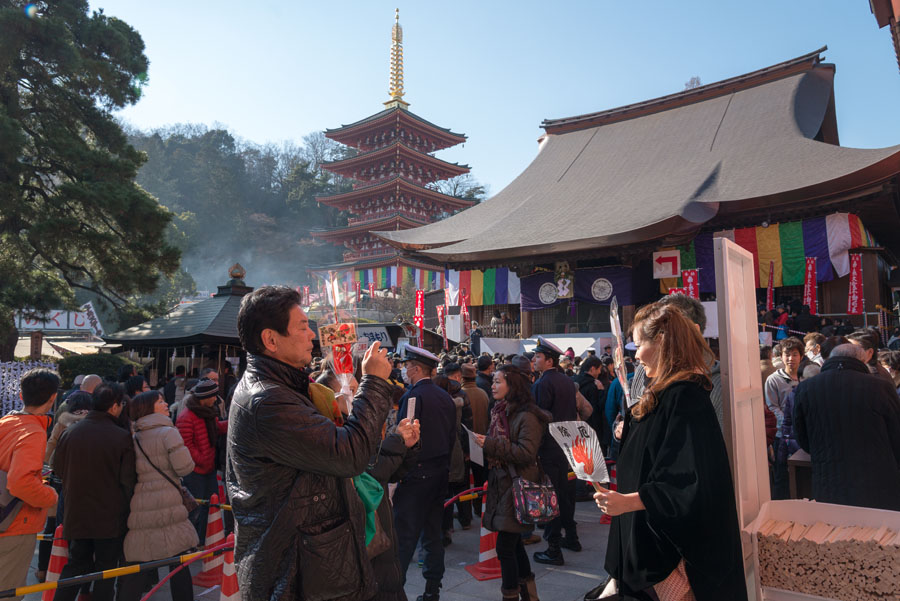 高幡不動尊初詣情報