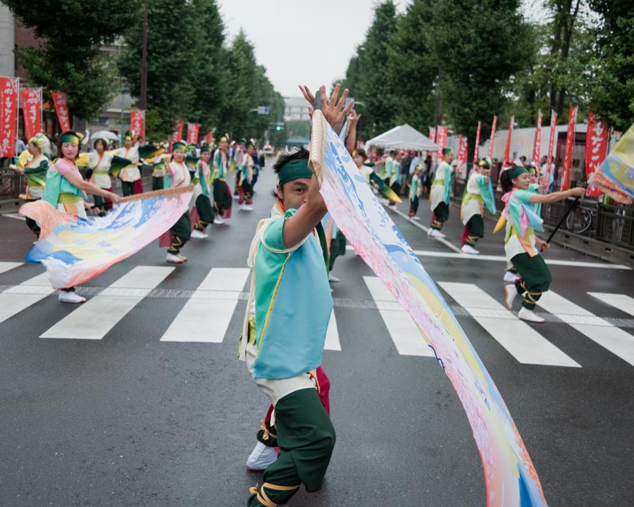 熱気で雨も吹き飛ばしたひのよさこい祭