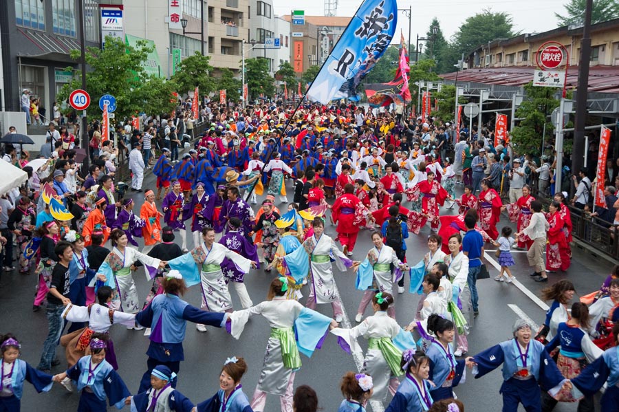 日野が燃えたひのよさこい祭