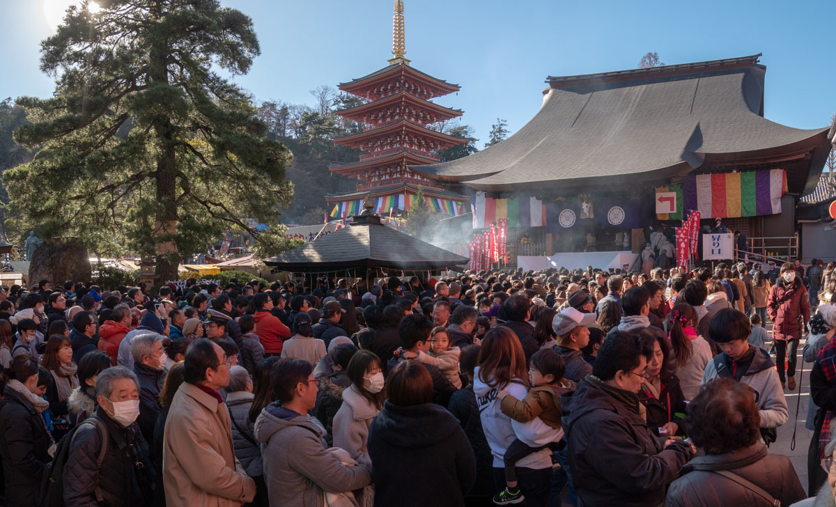 高幡不動尊初詣情報