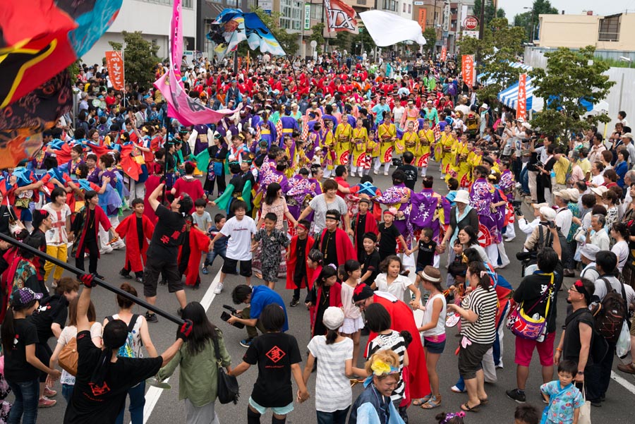 熱演！笑顔満開！ひのよさこい祭