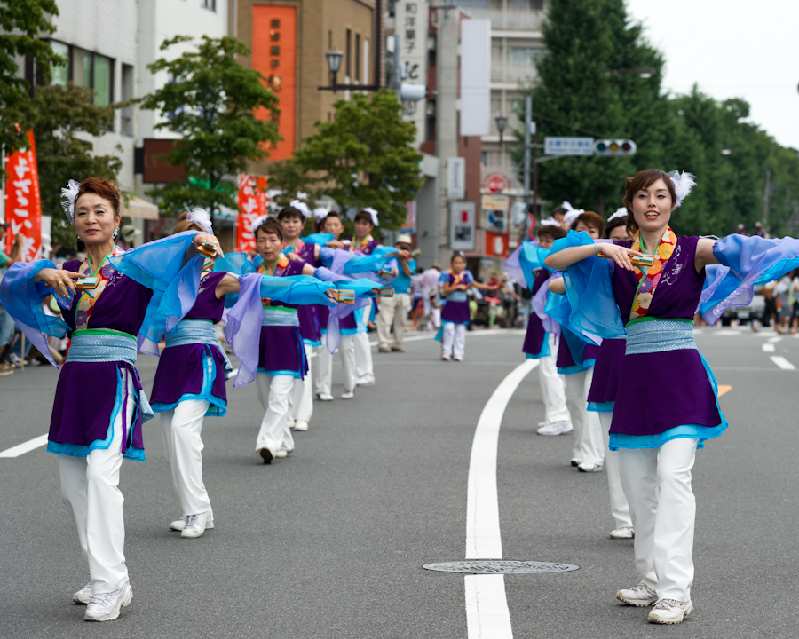 熱演！笑顔満開！ひのよさこい祭