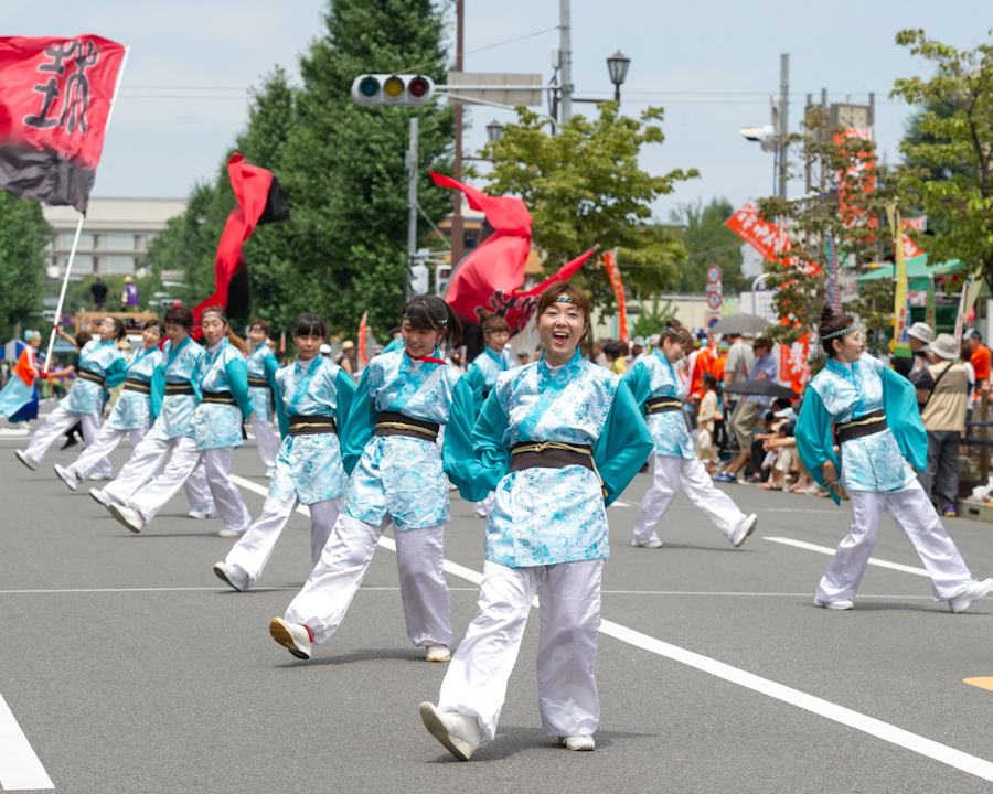 熱演！笑顔満開！ひのよさこい祭