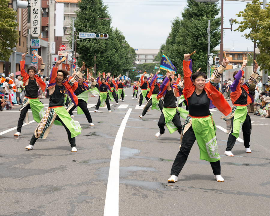 熱演！笑顔満開！ひのよさこい祭