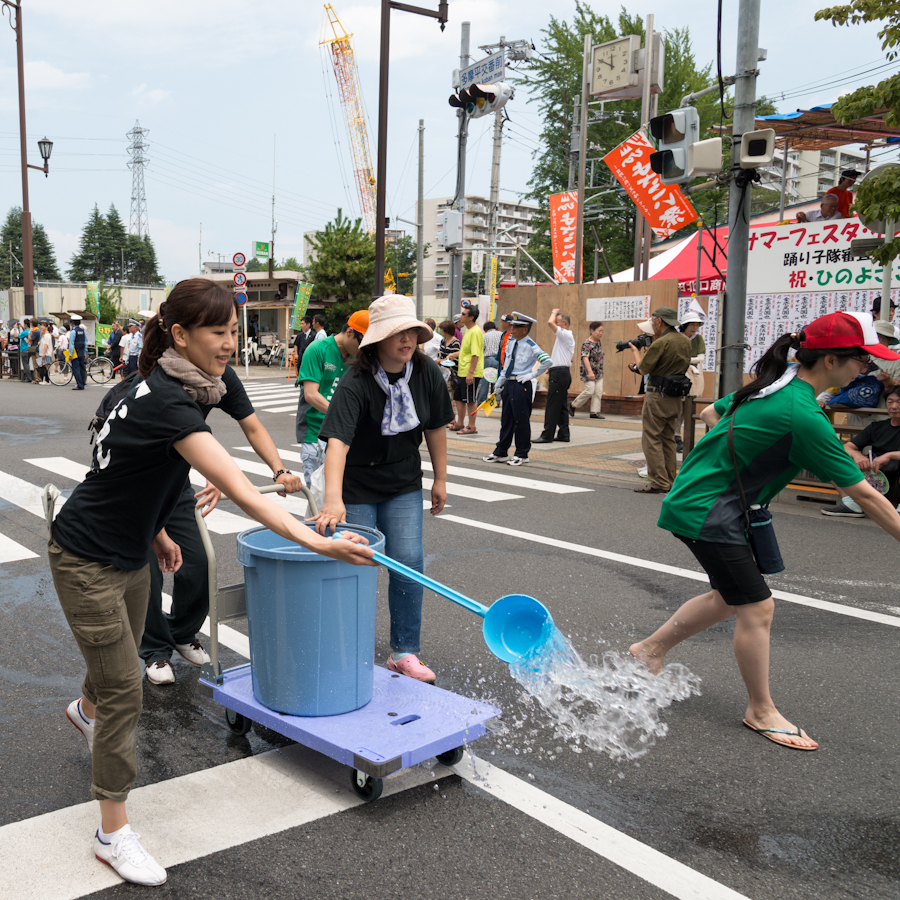 熱演！笑顔満開！ひのよさこい祭