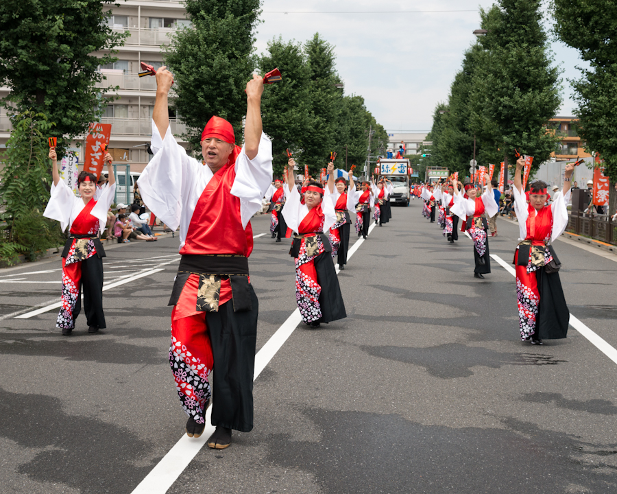 熱演！笑顔満開！ひのよさこい祭