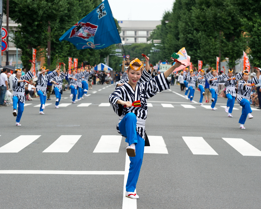 熱演！笑顔満開！ひのよさこい祭