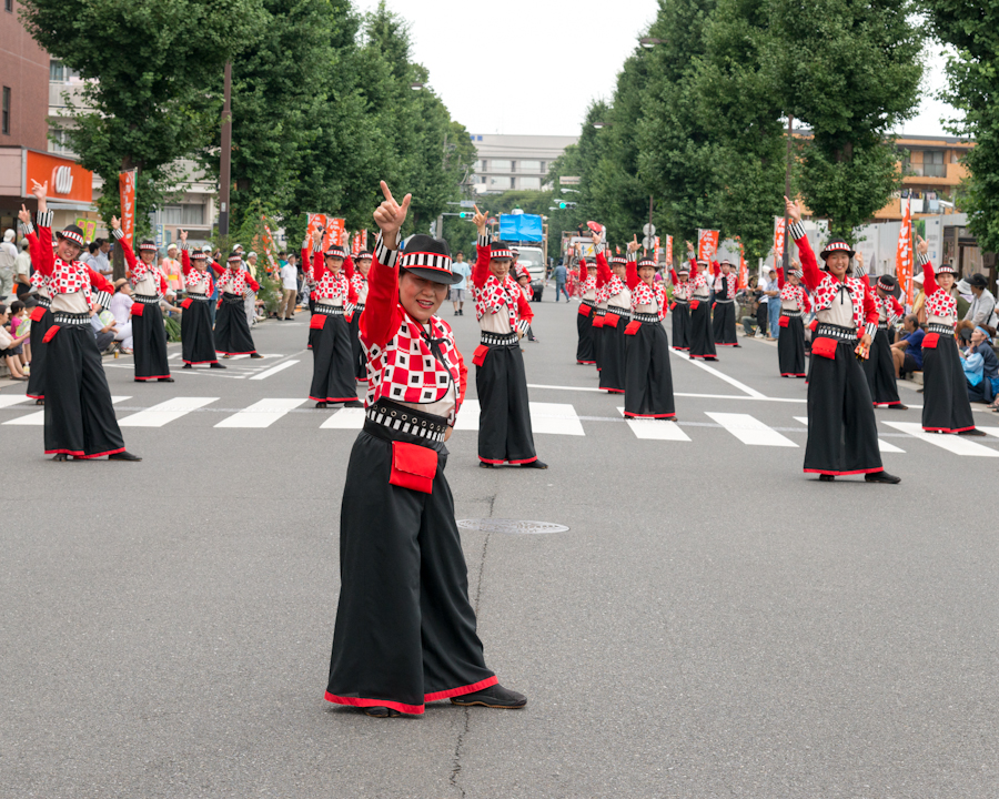 熱演！笑顔満開！ひのよさこい祭